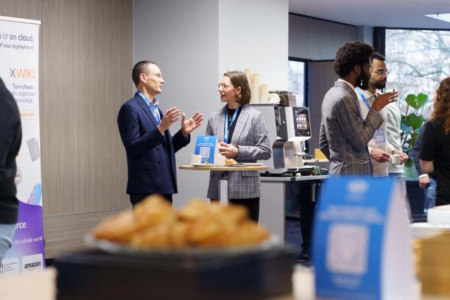 Photo from Nextcloud Enterprise Day Paris 2025: Coffee break