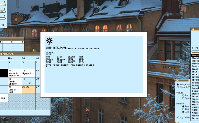 Sunflower basic, but in light blue!