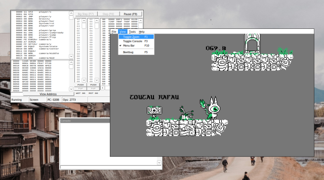 Uxn32 running in wine.