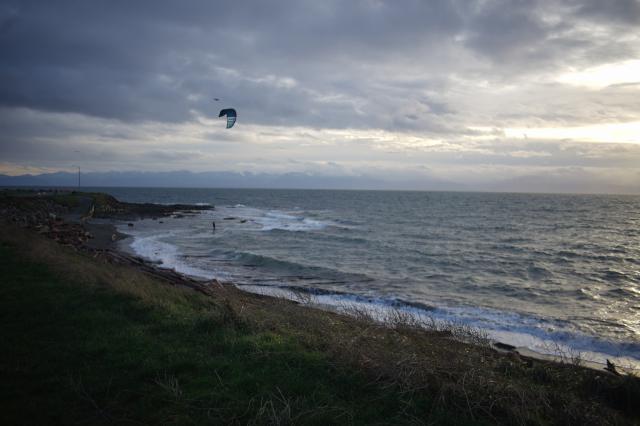 Victoria shoreline.