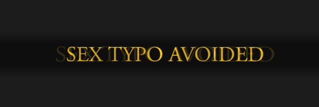 Elden Ring victory banner that says "SEX TYPO AVOIDED"