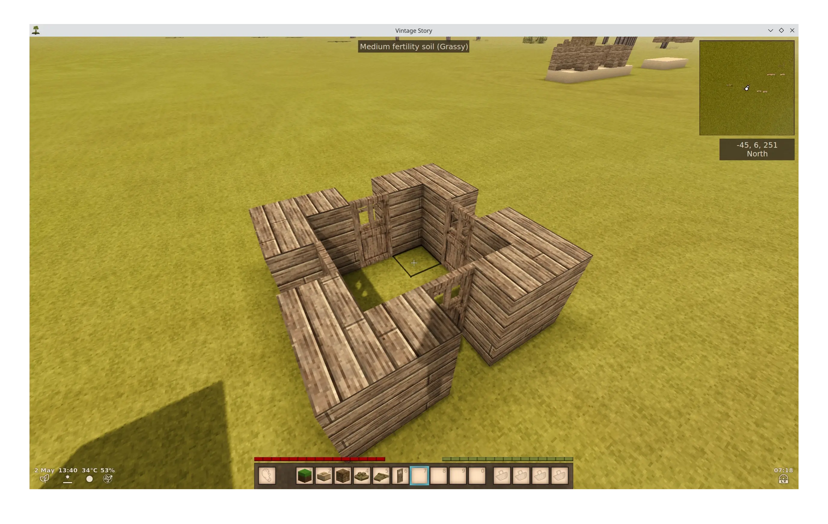 that same structure, but in vintage story