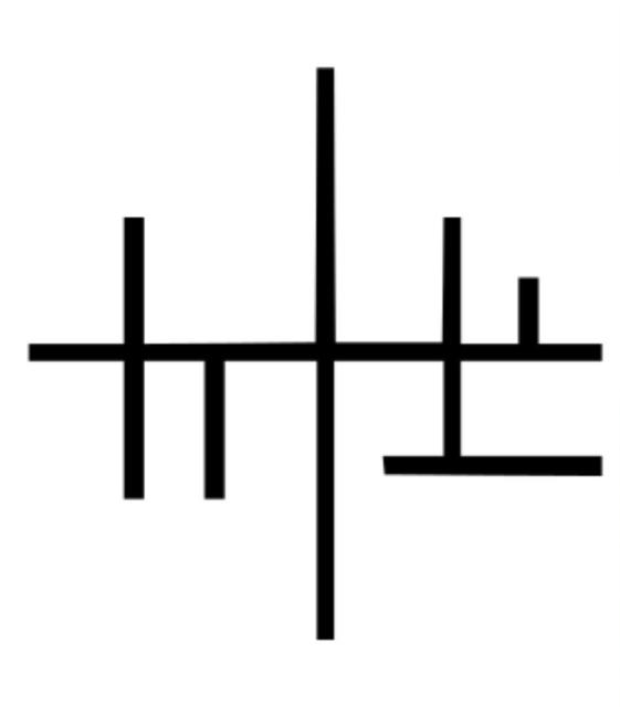 'Loss' meme made out with connected lines.