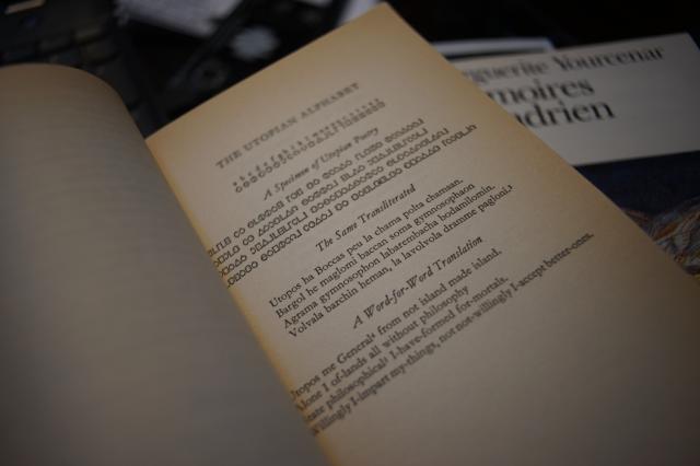 First page of More's Utopia.