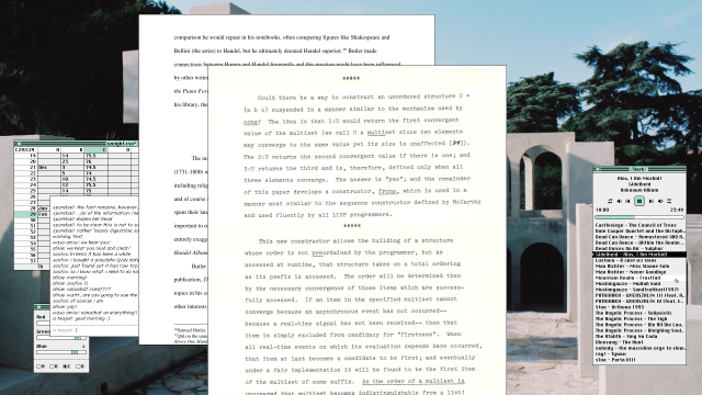 Friedman x Wise's Applicative Multiprogramming.

It presents the idea of a LISP like language where lists are unordered