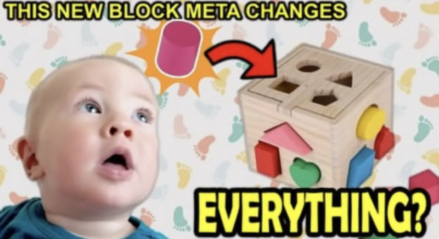 youtuber baby this new block meta changes everything put them in holes