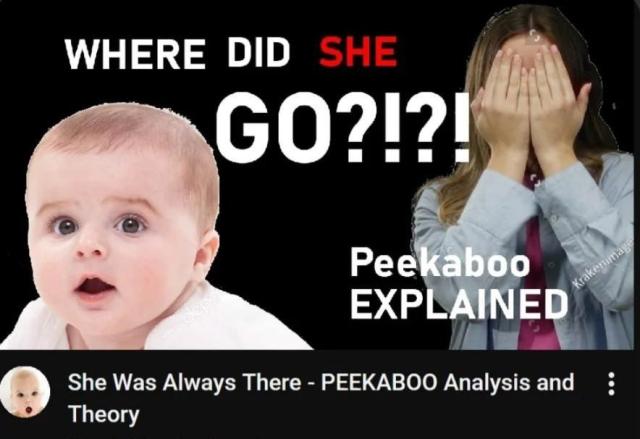she was always there - PEEKABOO Analysis and theory peekaboo explained