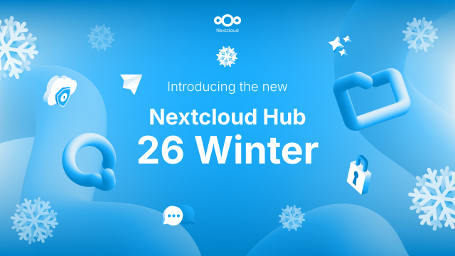 Featured image: Introducing Nextcloud Hub 26 Winter
