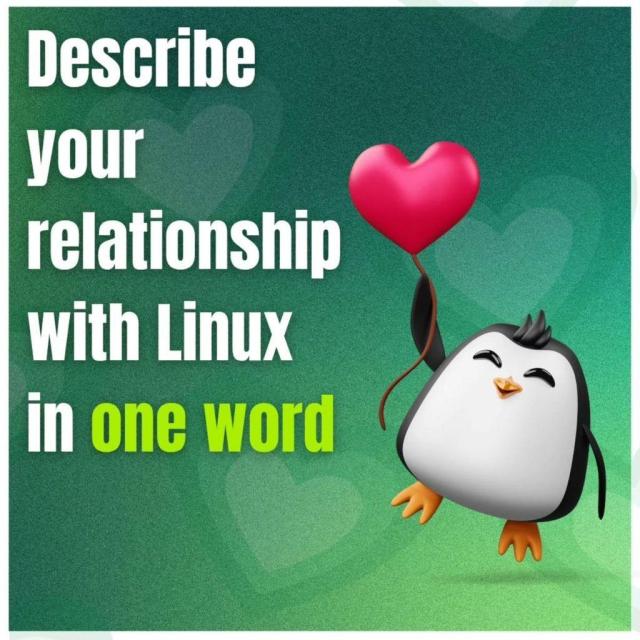 Describe your relationship with Linux in one word.