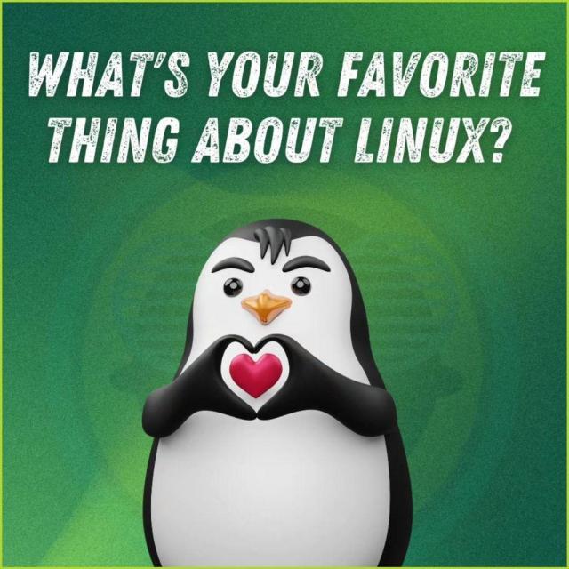 What's your favourite thing about Linux?