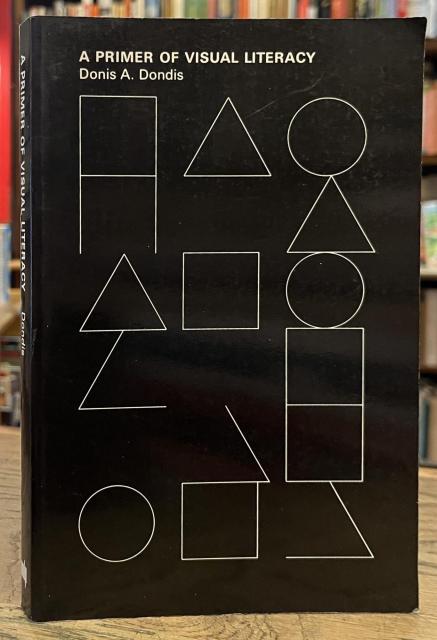 Black book cover featuring white outlines of common geometric forms arranged in three columns, some missing key line segments. Triangle, circle, square, and partial forms of each. Six rows.