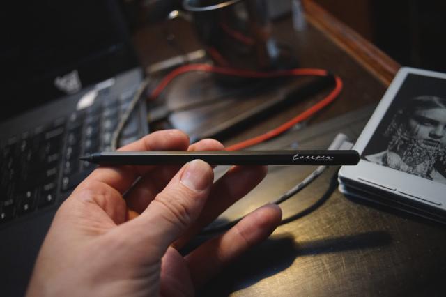 Black refillable pencil.