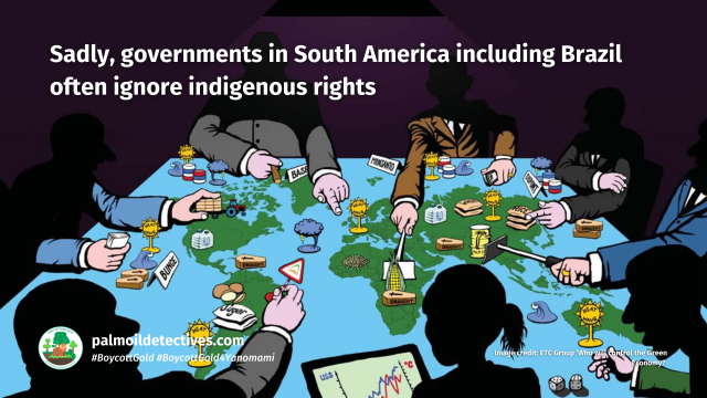 Today is #InternationalWomensDay #IWD. #Gold #mining forces women and children into sex #slavery! Help #Yanomami people forced from their #rainforest homes for the #greed of gold! 🪙⛔️ #BoycottGold #BoycottGold4Yanomami 🫶🌳@BarbaraNavarro @palmoildetect https://wp.me/pcFhgU-8uY?utm_source=mastodon&utm_medium=Palm+Oil+Detectives&utm_campaign=publer