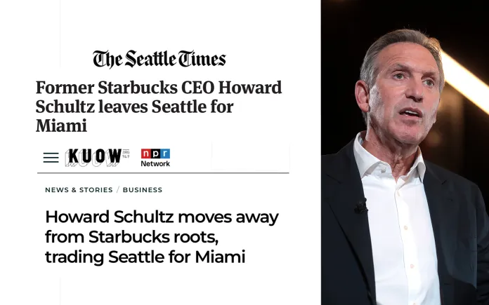 CEO leaves for Florida