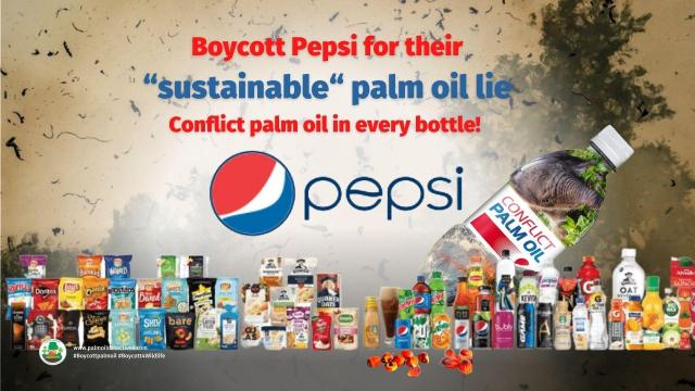 Next time you snack AVOID #Cheetos #Doritos #Lays crisps and #MountainDew 🍟🥤 because violence against #indigenous people for #palmoil comes as an unwanted freebie in snacks owned by #Pepsi. Take action! #BoycottPalmOil #Boycott4Wildlife @palmoildetect.bsky.social https://wp.me/scFhgU-pepsico?utm_source=mastodon&utm_medium=Palm+Oil+Detectives&utm_campaign=publer
