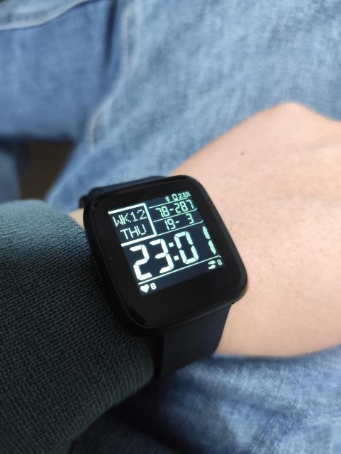 pinetime with default software