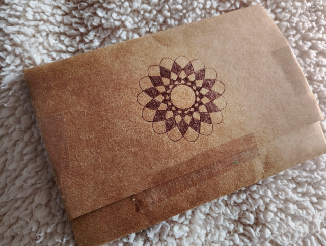 The hand-made envelope, another thing of beauty