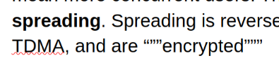 smart quotes around the word "encrypted" are unbalanced. the first quote is an "open quote", all others are "close quotes"