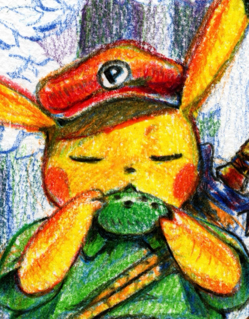 Close up of its cute face