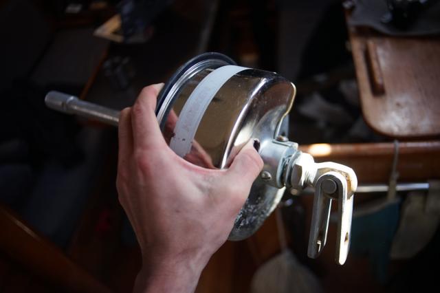 Roller furler bottom bit.