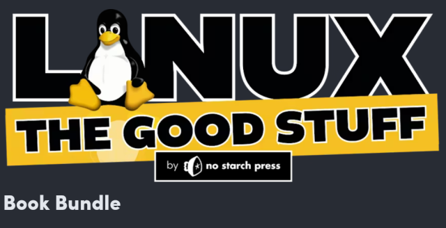 linux, the good stuff, by no starch press, book bundle
