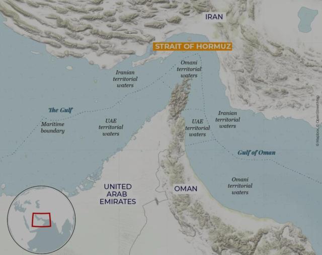 Map of Hormuz