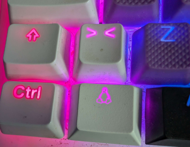 Tux key instead of... ewwww windows