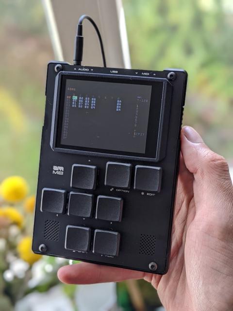 Photograph of M8 synthesizer.