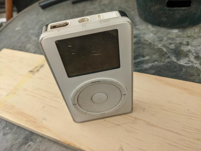 A first generation 5GB iPod 