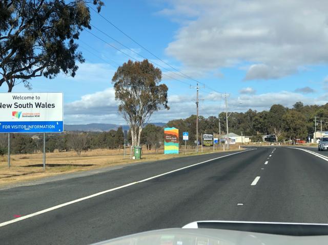 Qld/NSW border
