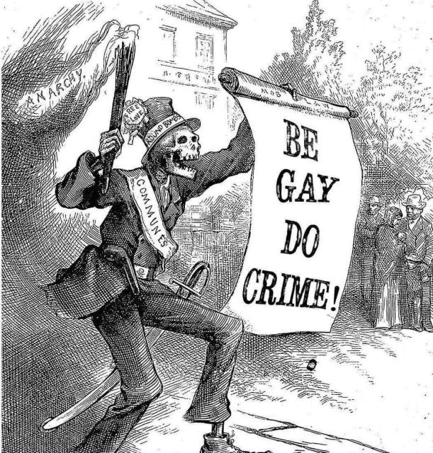 Be gay do crime!