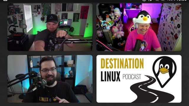 Jill, Michael & Ryan on the Destination Linux Podcast:  https://tuxdigital.com/podcasts/destination-linux/