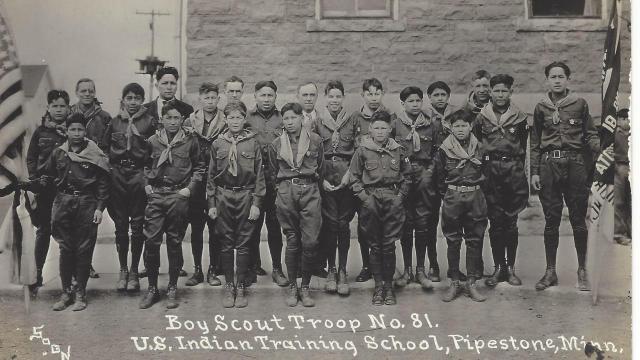 Pipestone boyscout troop