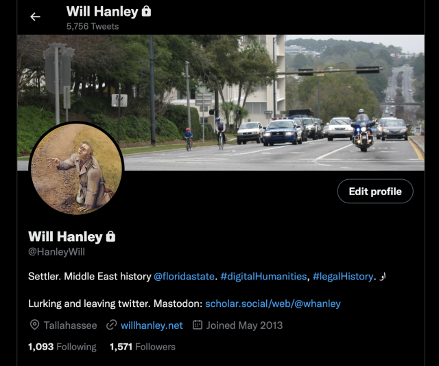 twitter account profile
