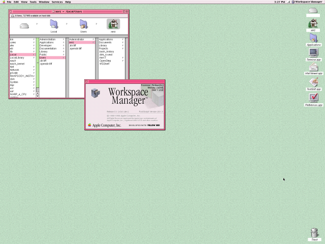 My Rhapsody setup on the Pentium II Overdrive