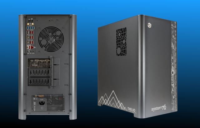 Thelio Major - front and back views