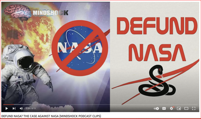 #DEFUND_NASA? THE CASE AGAINST NASA (MINDSHOCK PODCAST CLIPS

https://youtu.be/7hlGVj-WP9Y

JustBlameWayne.com

Founder of #SEO (Search Engine Optimization)
Founder of #RTB (Real Time Bidding)
Founder of #HFT (High Frequency Trading)

Disclaimer: http://JustBlameWayne.com and/or https://tastingtraffic.net (Decentralized SOCIAL Network) and/or its owners [http://tastingtraffic.com] are not affiliates of this provider or referenced image used. This is NOT an endorsement OR Sponsored (Paid) Promotion/Reshare.