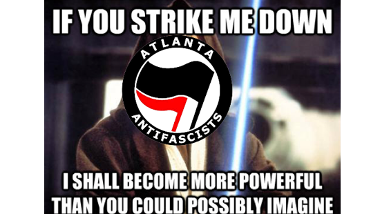 Obi-Wan Kenobi meme "If you strike me down, I shall become more powerful than you could possibly imagine".