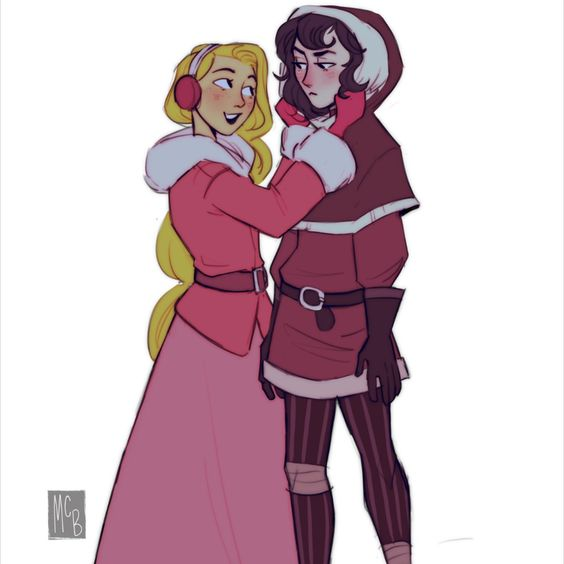 Cass and Rapunzel being doing gay thing