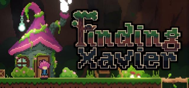 Steam store header image for a game called Finding Xavier