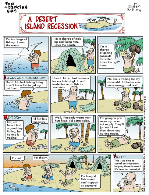 island recession