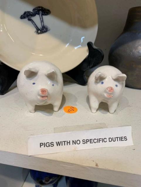 ceramic piggies