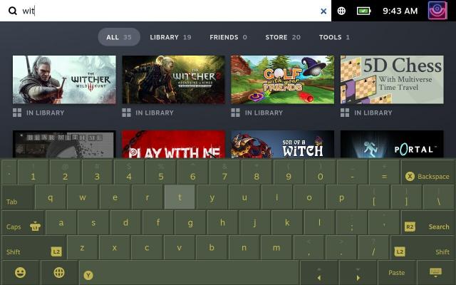 steam deck keyboard