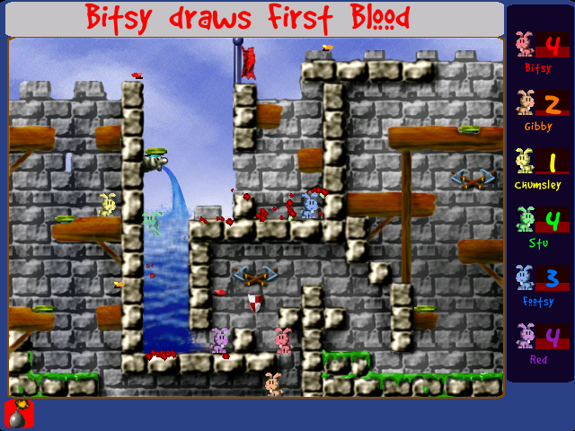 An old game called Bunnies