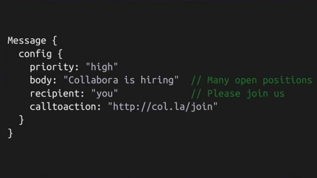 Collabora is hiring, many developer positions open.