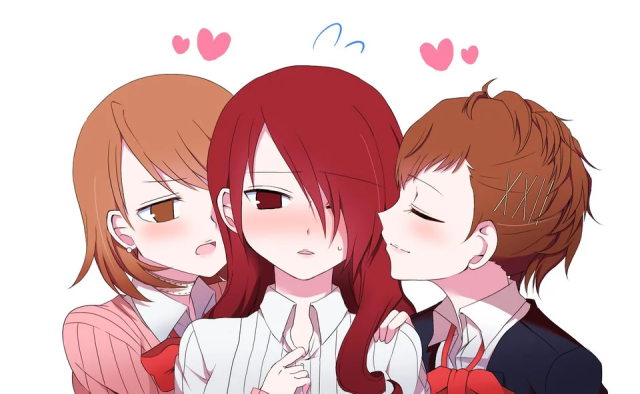 FemC & Mitsuru and Yukari being doing gay thing