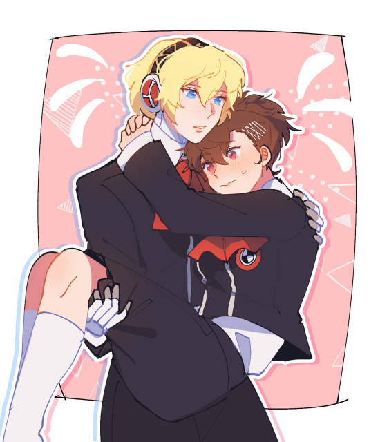 Aigis and FemC being doing gay thing