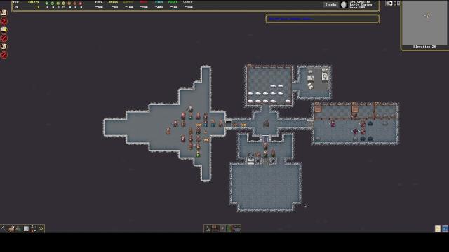 Dwarf Fortress underground screenshot