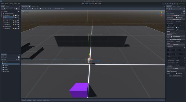 Godot 4.0 RC1 testing on Fedora Linux