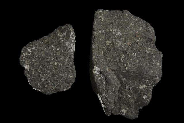 Fragment of the Allende Meteorite, observed to fall on February 8, 1969 in Chihuahua, Mexico.

Photographer: Rodney Start, Museums Victoria